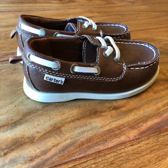 Carter’s Brown Boat Shoes - Picture 5 of 6